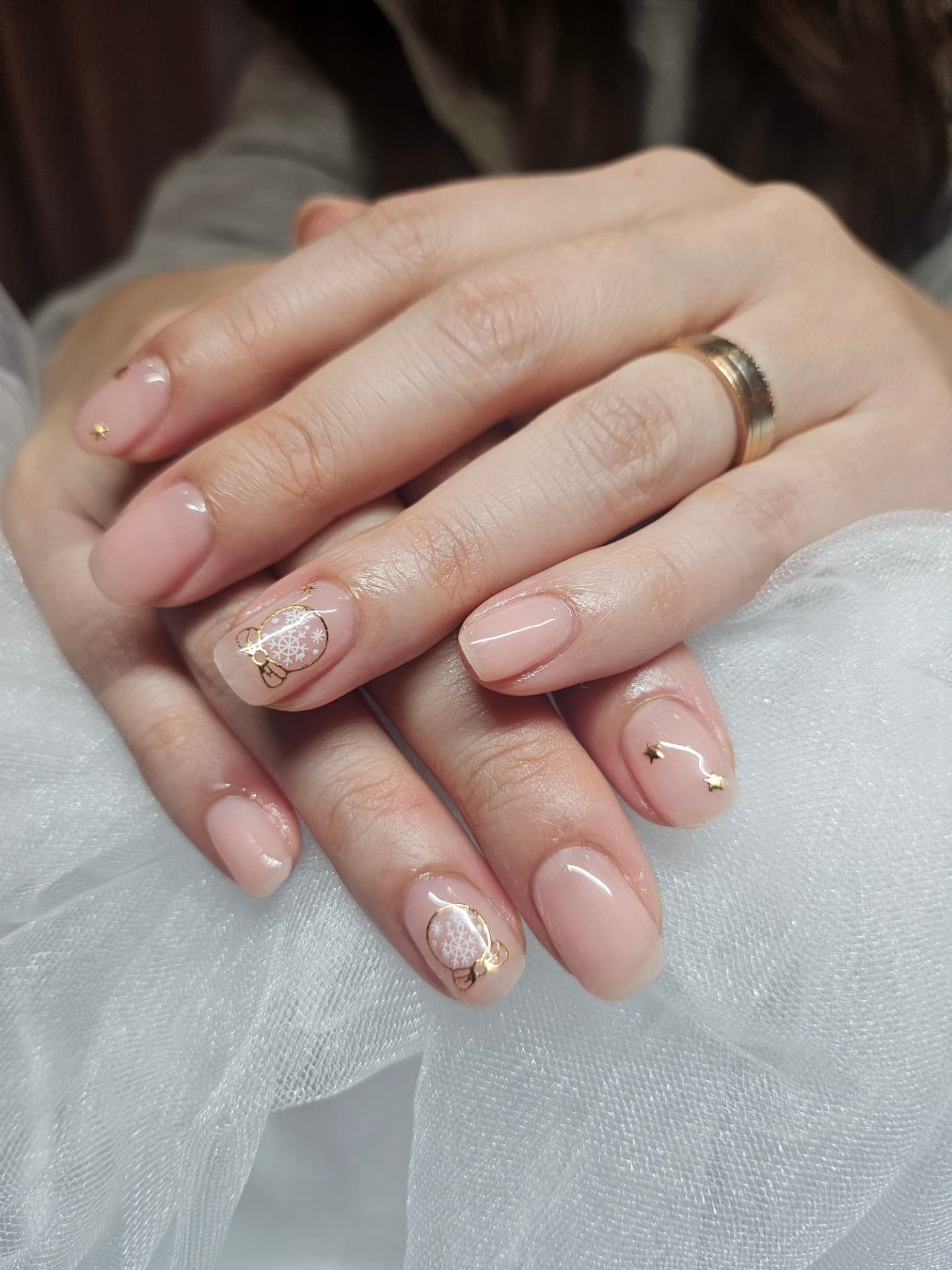 Winter Ornament — Gel with Design