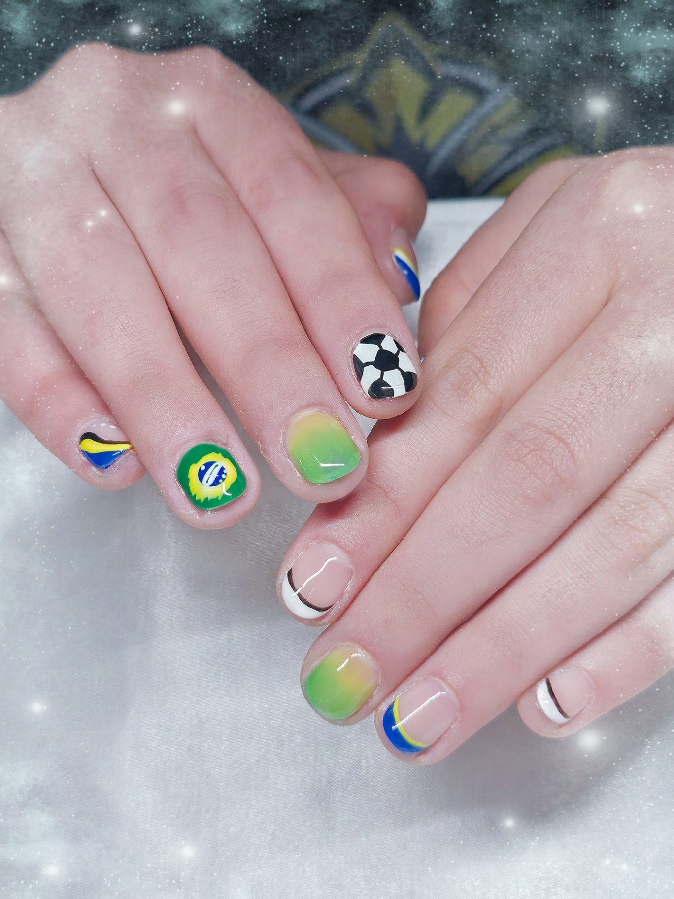 Nail art portfolio piece 3